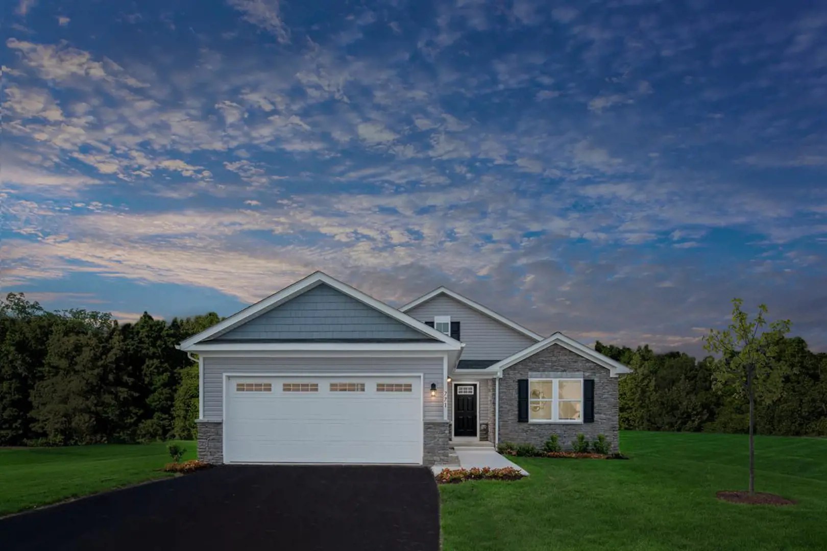 The Cottages at Auburn Meadows by Ryan Homes in Canandaigua Town NY