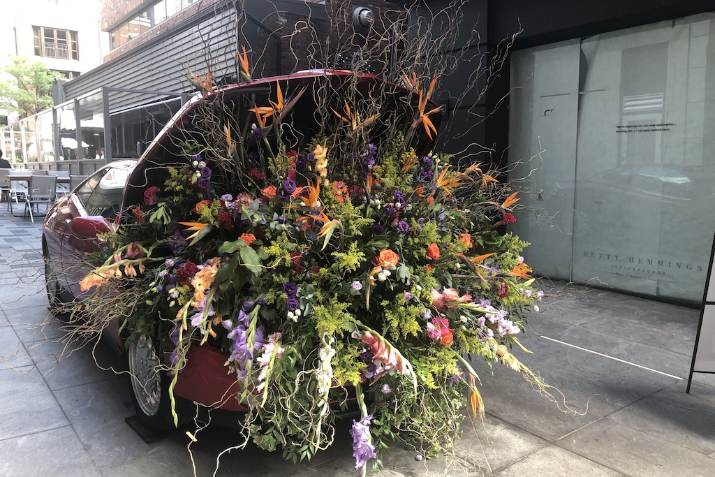 A popup of floral exhibits by Toronto florists is taking over Yorkville