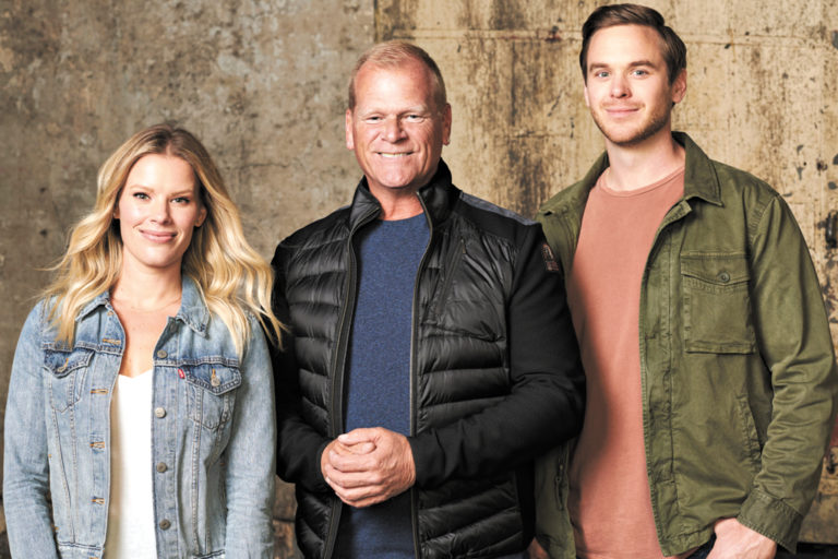 Mike Holmes is teaming up with his kids to help local heroes in a new show