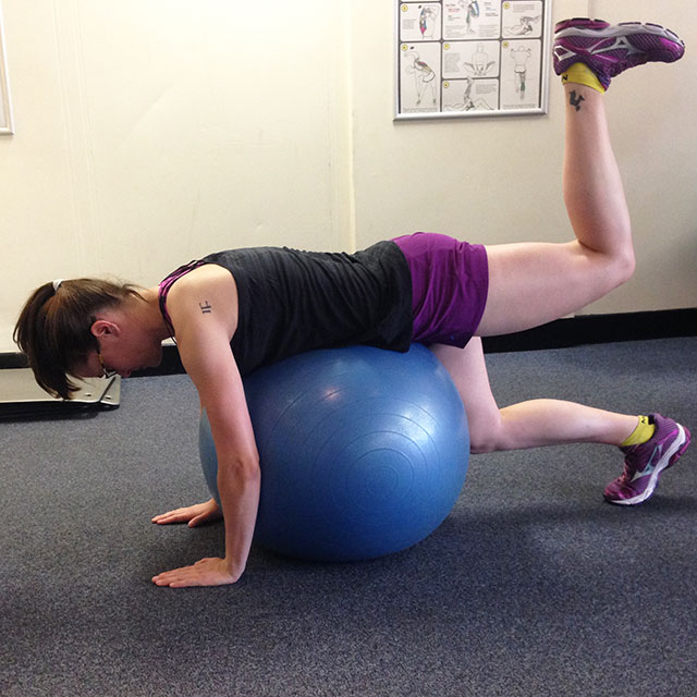 5 Swiss Ball Exercises for Strengthening Your Glutes Run and