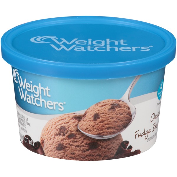 Weight Watchers Premium Chocolate Fudge Brownie Ice Cream