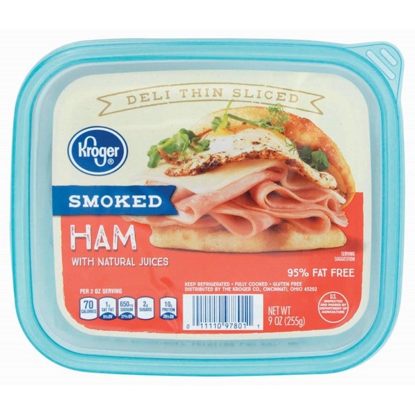Kroger Deli Thin Sliced Smoked Ham from Kroger Instacart