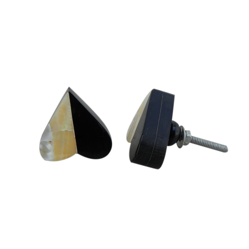 Heart Shell & Horn Knobs