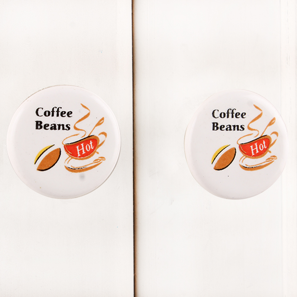 Coffee Cup Flat Knob