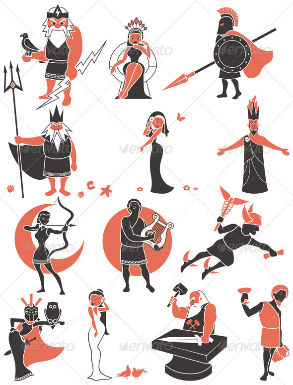 Greek / Roman Gods GraphicRiver