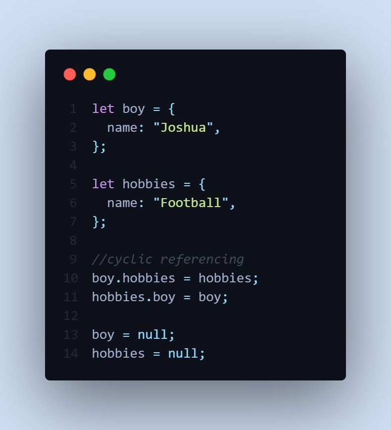 Handling Memory Management in JavaScript