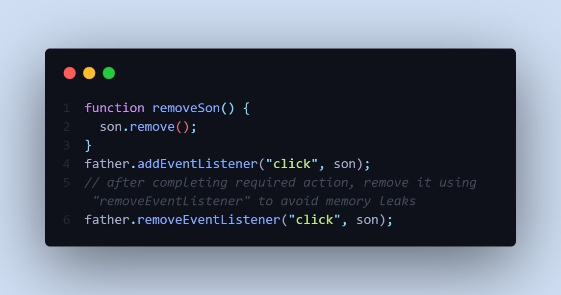 Handling Memory Management in JavaScript
