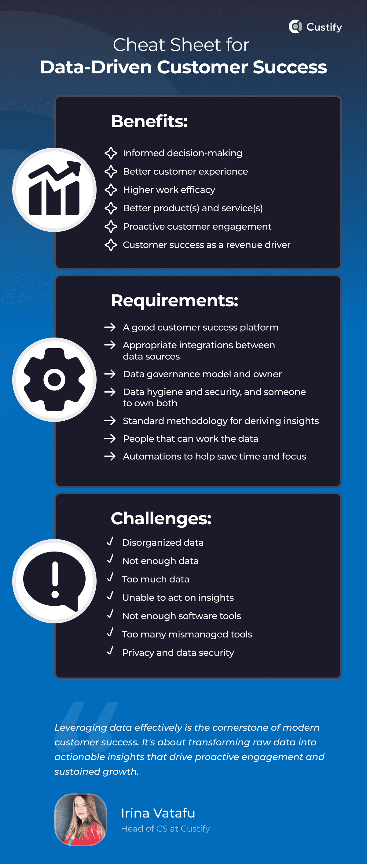 The Secret to DataDriven Customer Success eGuide Custify Blog