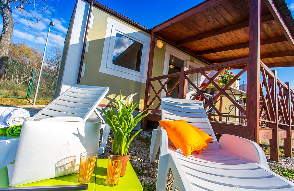 Ferienwohnungen Porec Premium Mobile Home Orange (A4+2)