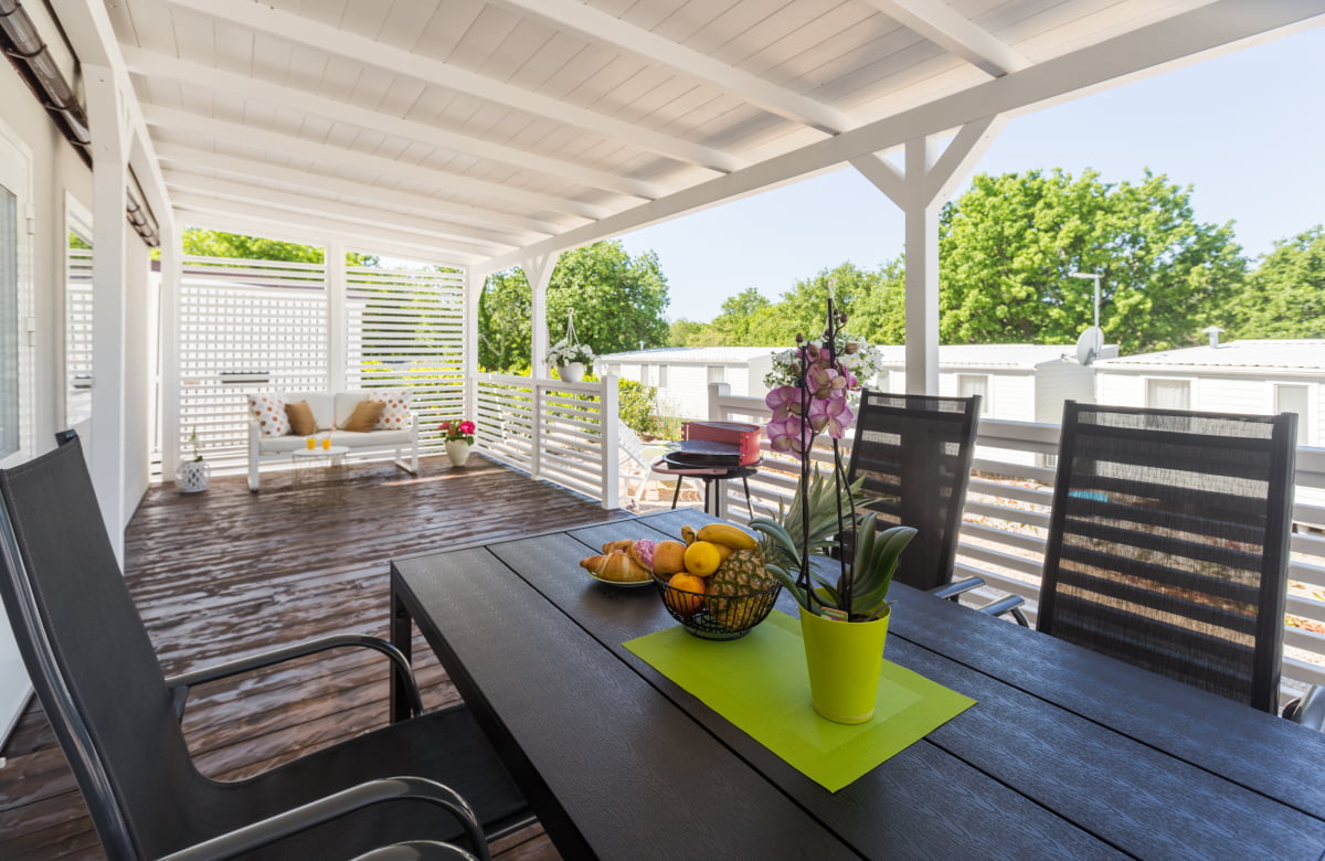 Apartments Porec Premium Mobile Home Orange (A4+2)