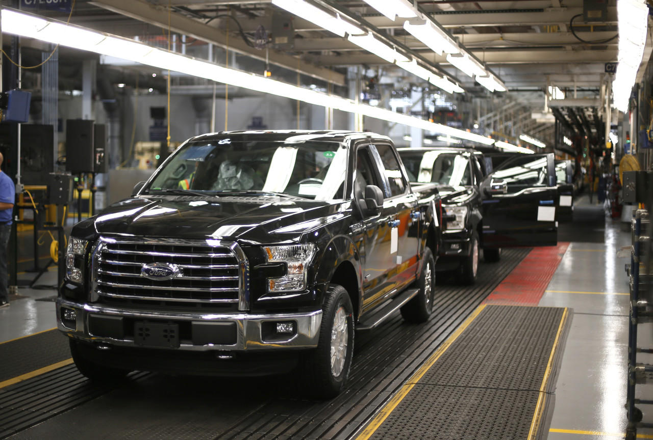 Ford F-150 Factory Quiets Down | Gardner Web