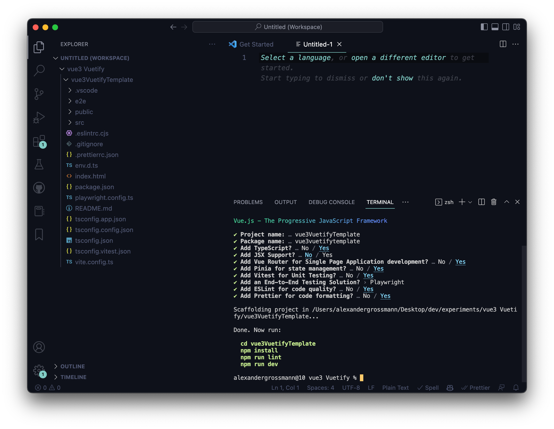 Setting up vue 3 with vuetify, icons and themes The Koi
