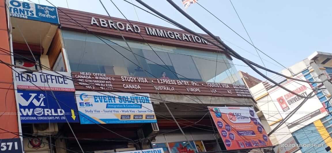 Abroad Immigration Services Pvt. Ltd. Bathinda, Main Ghoda Chowk