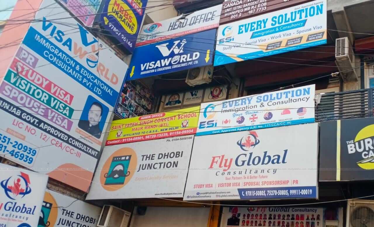 Visa World Immigration and Education Consultants, Bathinda Fees