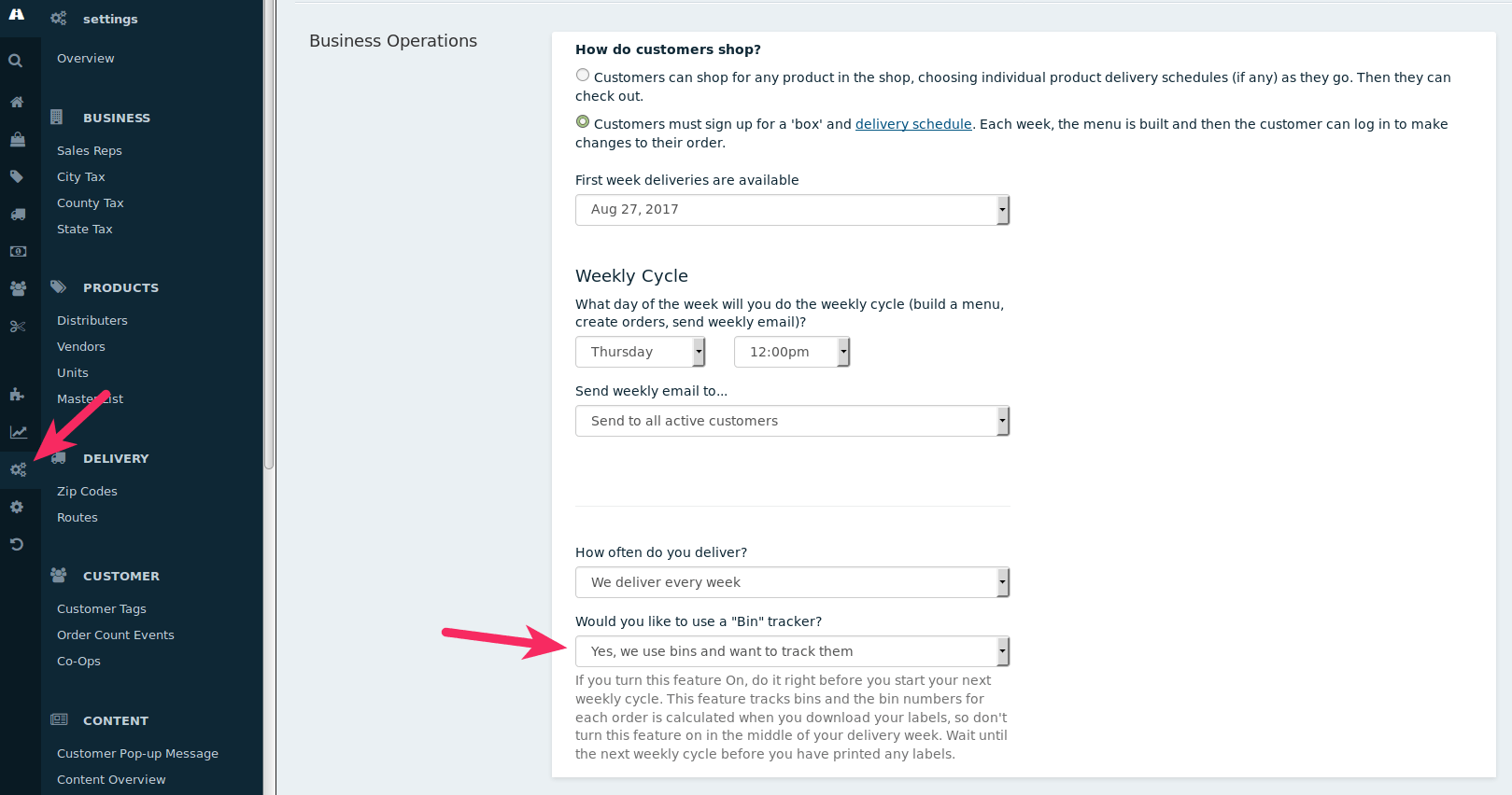 Bin Tracking for Reclaimable Materials Kiva Logic Knowledge Base