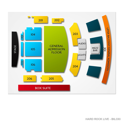 Hard Rock Live Biloxi Tickets Hard Rock Live Biloxi Information