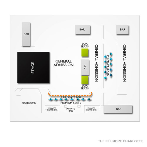 The Fillmore Charlotte Tickets 50 Events On Sale Now TicketCity