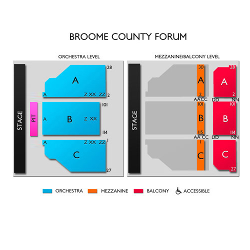 Broome County Forum Concert Tickets
