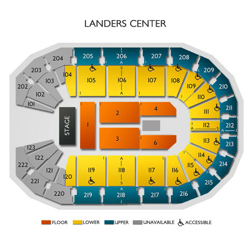 Landers Center Tickets 7 Events On Sale Now TicketCity