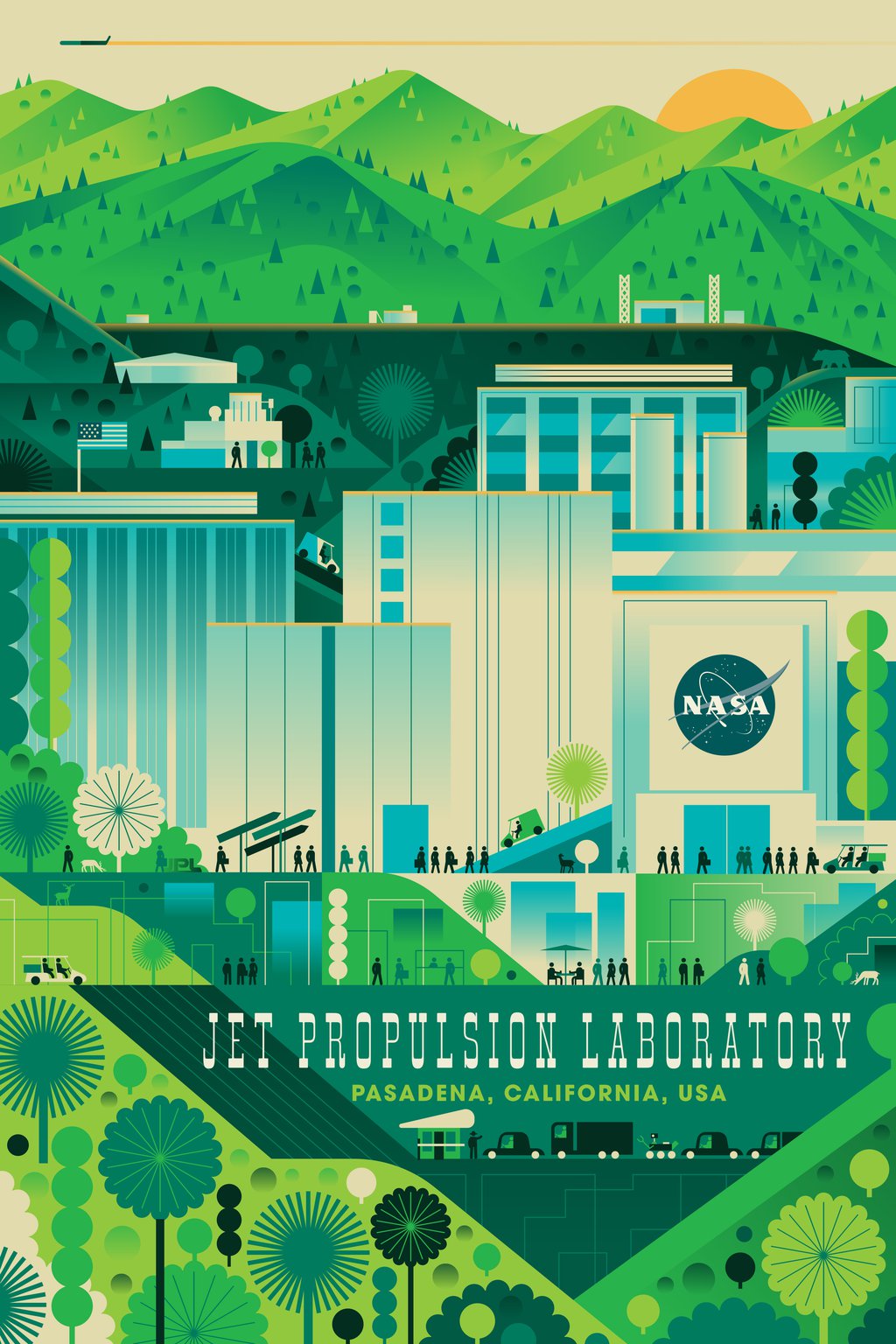 Various Posters NASA Jet Propulsion Laboratory (JPL)