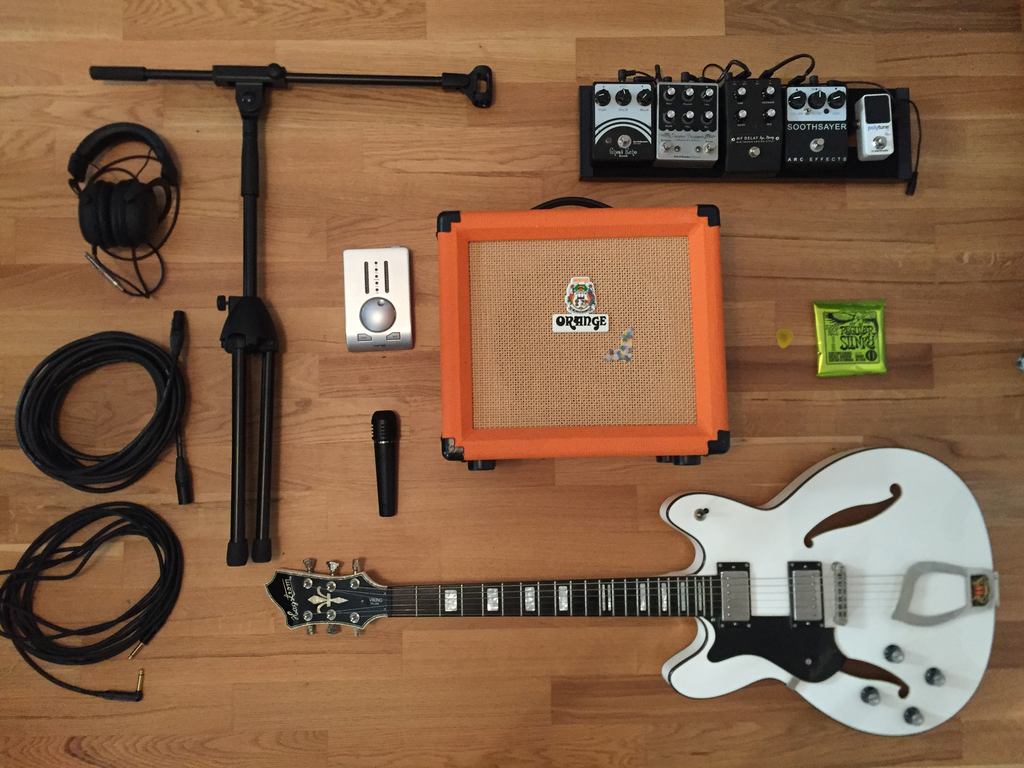 EGitarre im Home Studio aufnehmen LEWITT