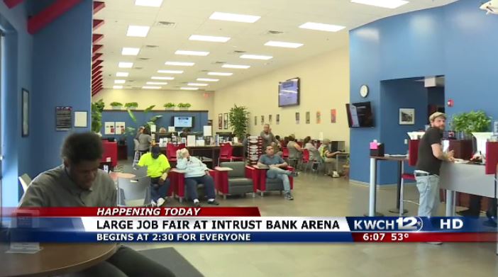 The Wichita Workforce Center holds Get Hired job fair