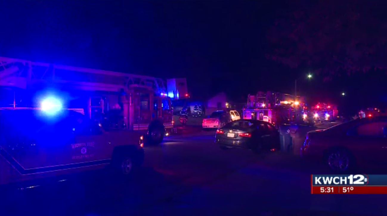 Wichita woman critically hurt in house fire