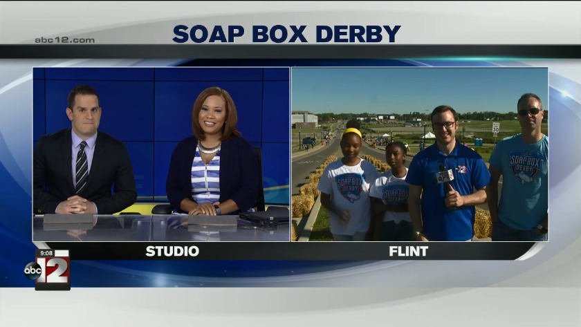 Flint Soap Box Derby race day