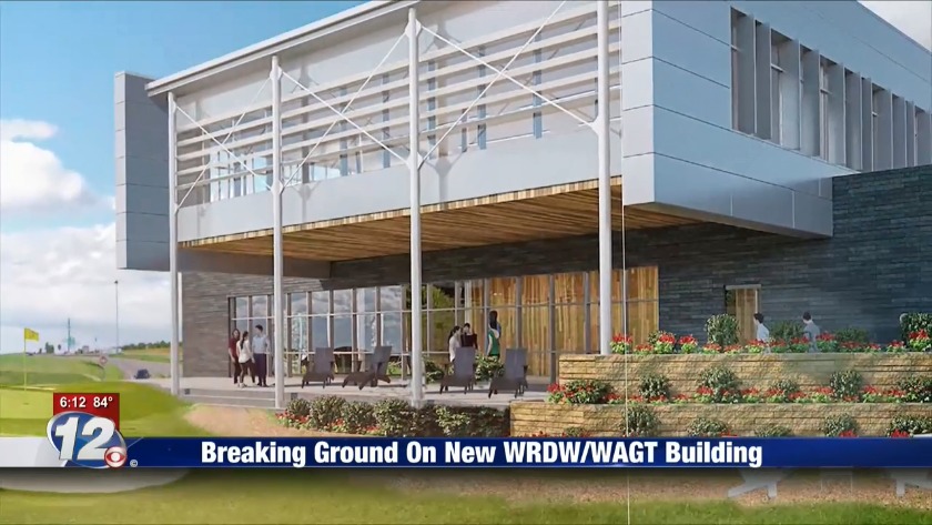 News 12nbc 26 Breaks Ground On New Augusta Building