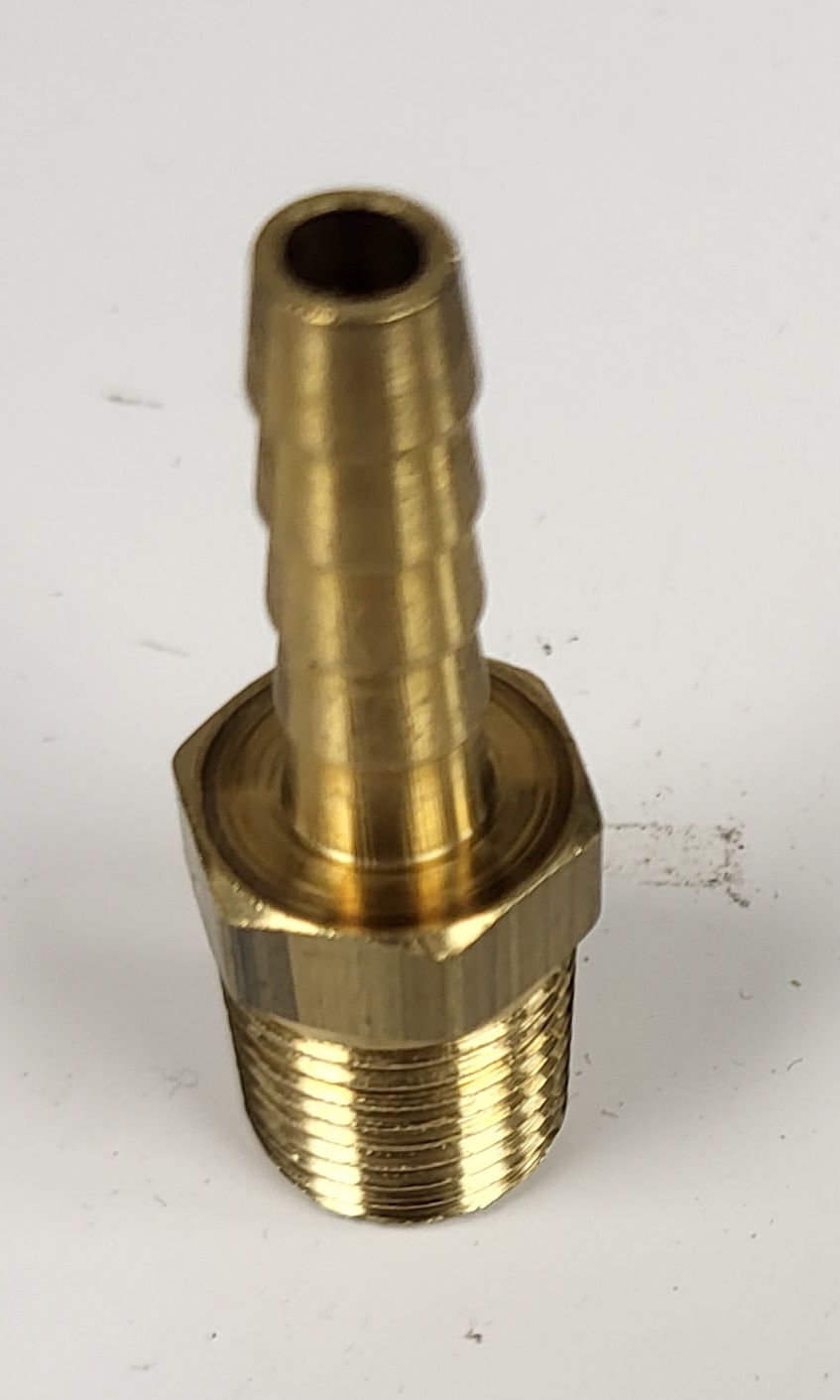 McMasterCarr Brass Barbed Hose Fittting(LOT OF 7) Hardware and