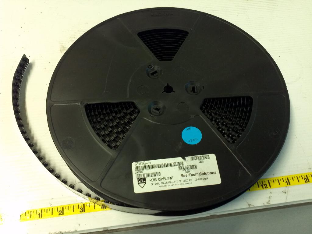 PEM SMTSO2564ET Surface Mount Nuts Roll of 1000 Mounts and