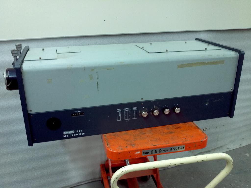 Spex 1702 Spectrometer Monochromators and Spectrometers BMI Surplus