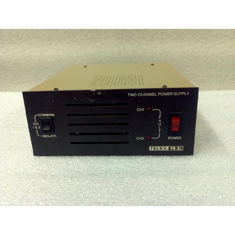 Telex PS2l Two Channel Power Supply Power Supplies BMI Surplus