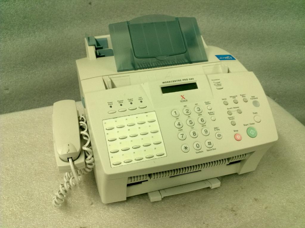 Xerox Corporation 580 WorkCenter Pro Fax Machine Computer Equipment