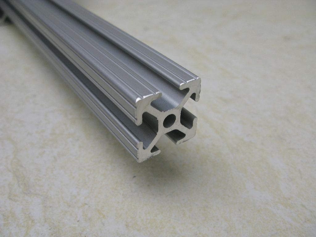TSlot Extruded Aluminum Structural Rail 11 x 1 x 1 Hardware and