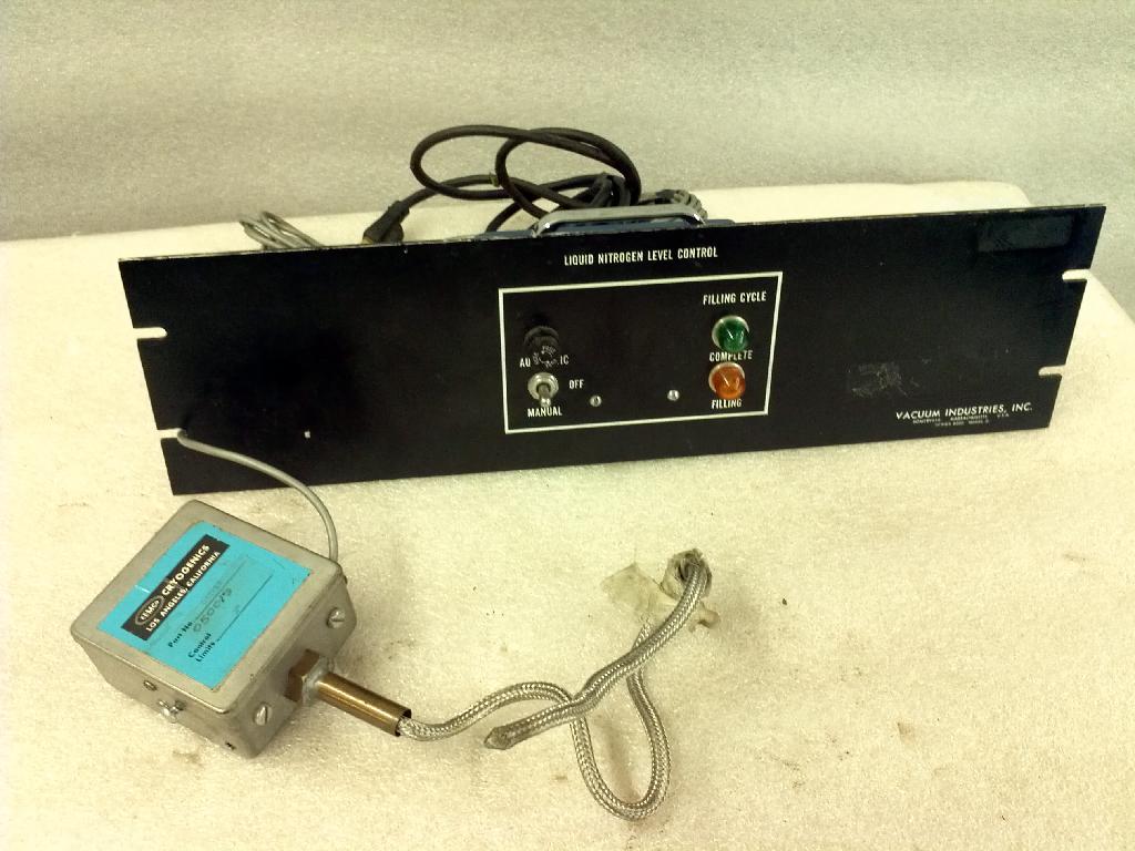 Vacuum Industries Inc Model 31 Series 9300 Panel Control Panel Lamps