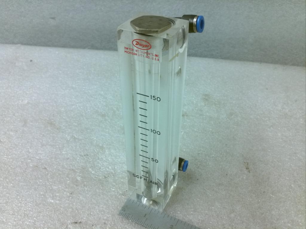 Dwyer Flowmeter 0150 SCFH Air Meter Testing Equipment BMI Surplus