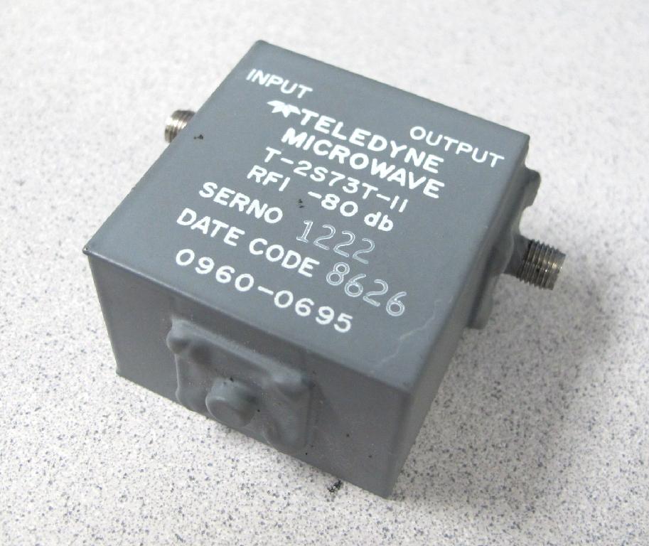 Teledyne Microwave T2S73T11 Isolator Coaxial Microwaves BMI Surplus