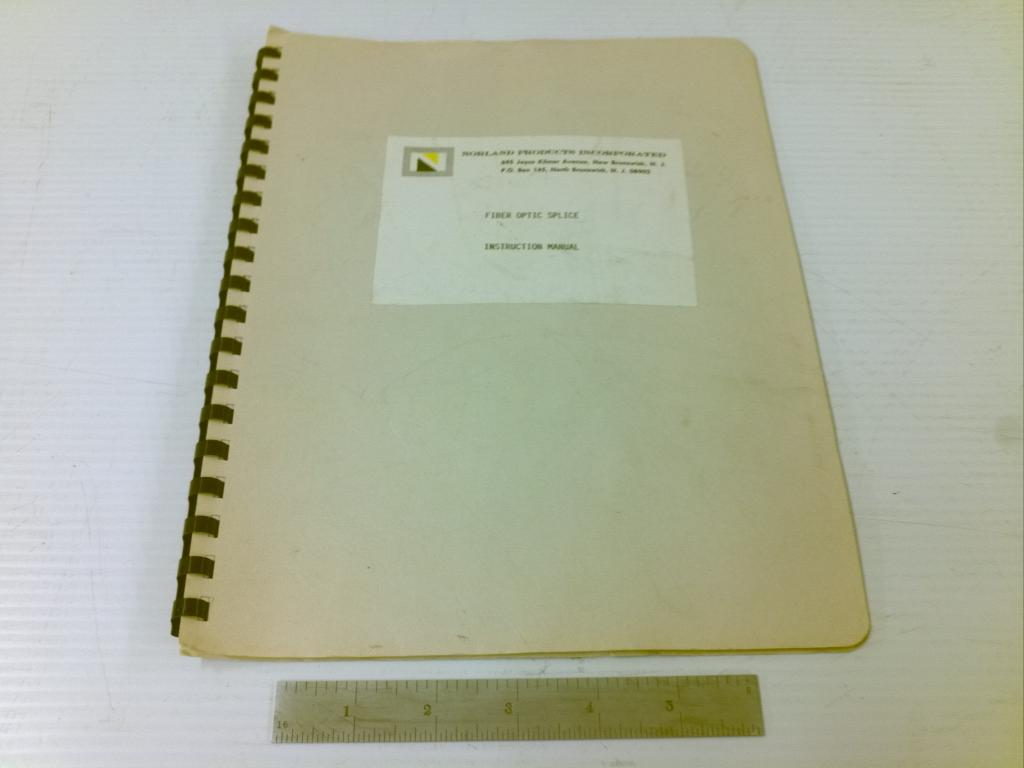 Norland Products Inc. Instruction Manual for Owner's Manuals BMI