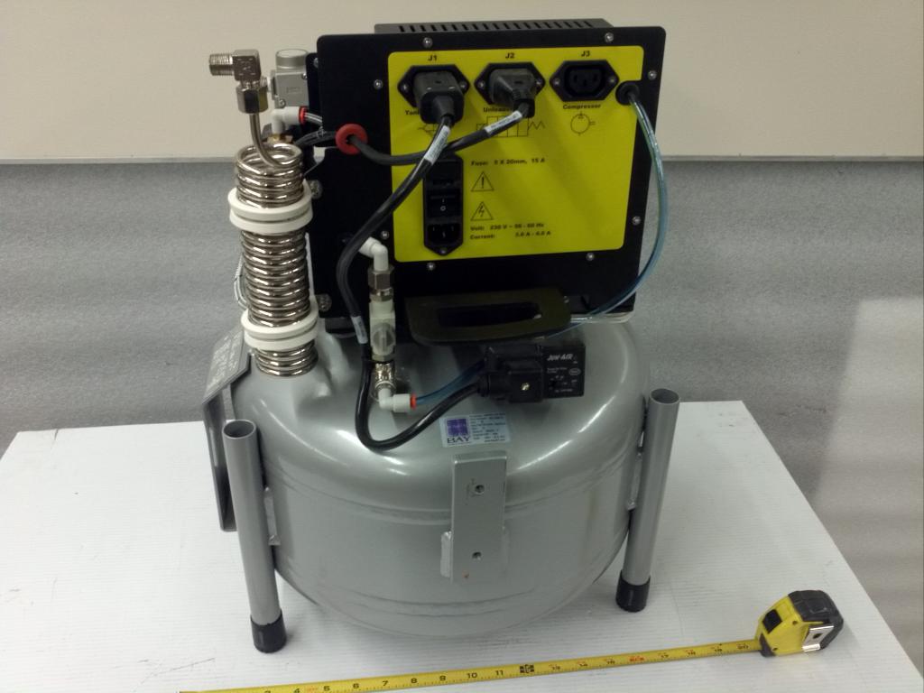 JunAir Compressed Air Tank Assembly with SMC Components Pneumatics