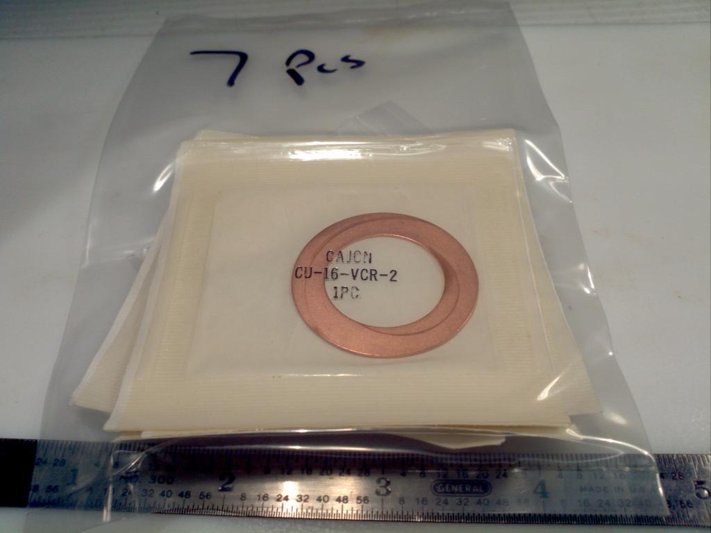 Cajon CU16VCR2 Copper VCR Face Seal Vacuum Flanges and Vacuum