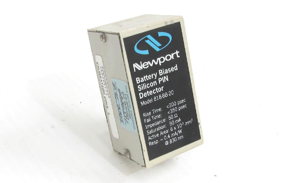 Newport 818BB20 Biased Photodetector Optical Detectors BMI Surplus