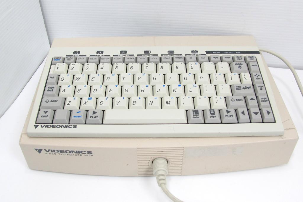 Videonics Video Titlemaker 3000 NO - Audio Visual Equipment - BMI Surplus