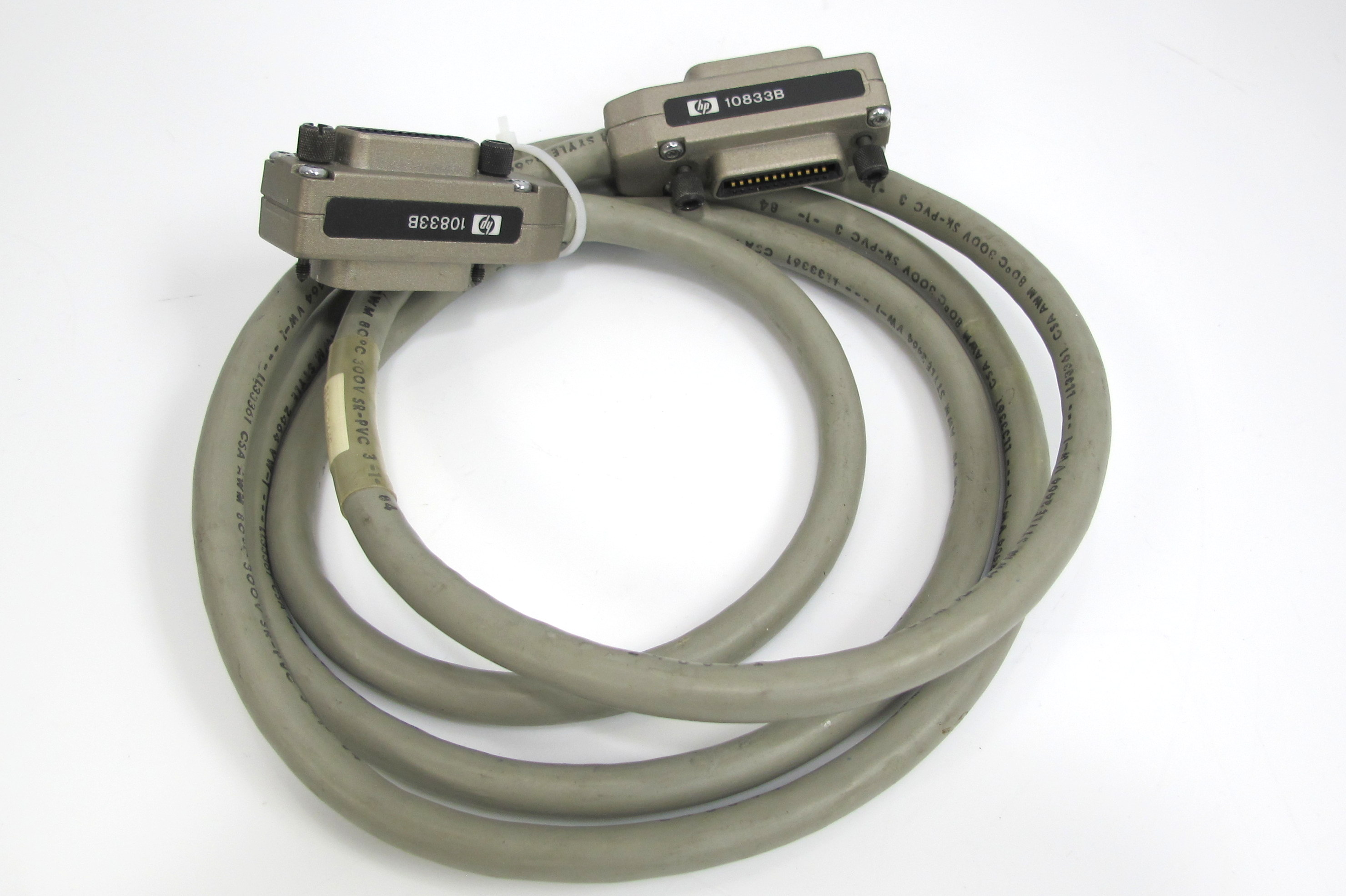 Hewlett Packard 10833B Cable Assembly Counters and Timers BMI Surplus