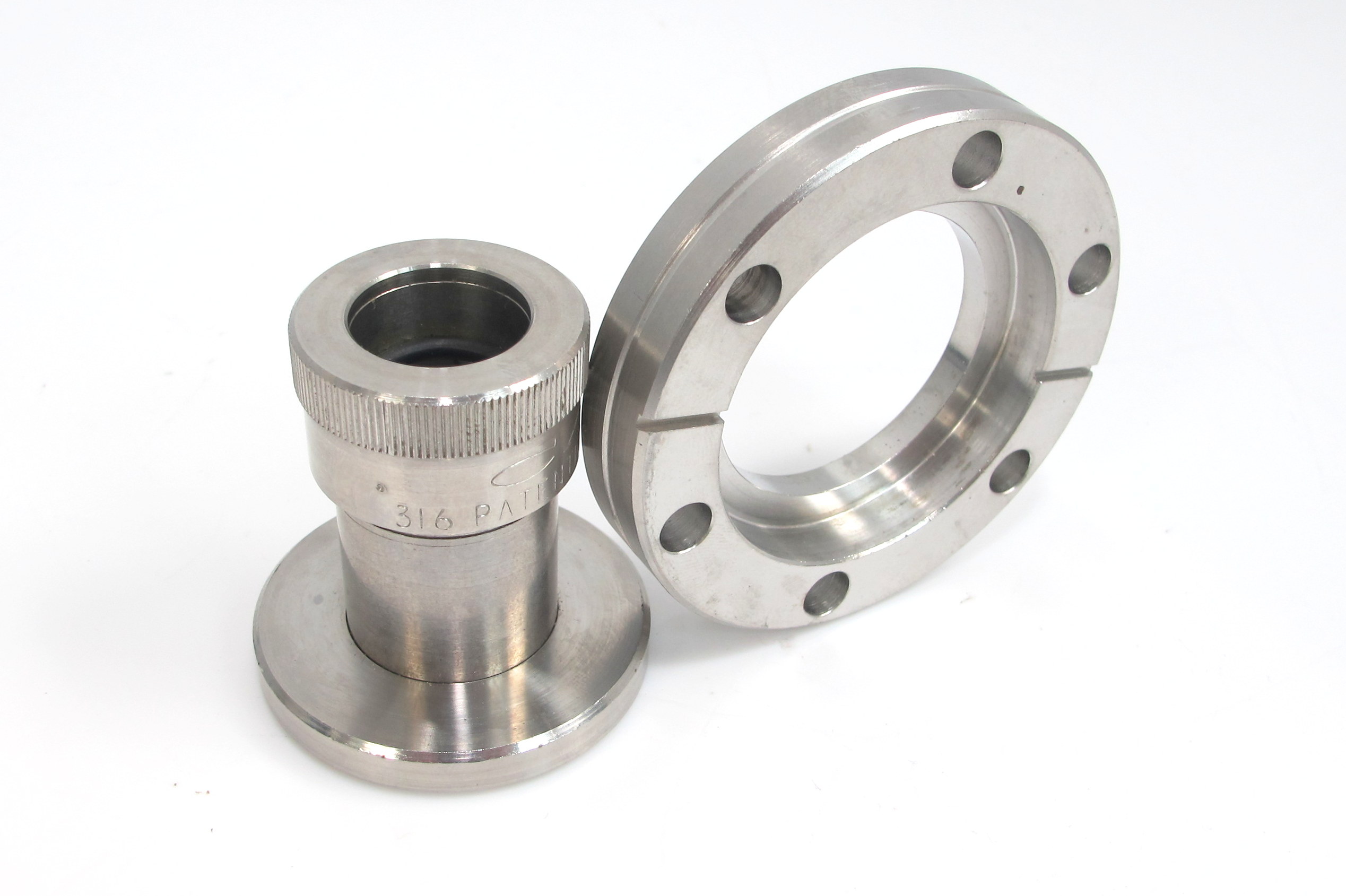 Cajon 23/4 in Conflat to 3/4 in Compression Fitting Adaptor Vacuum