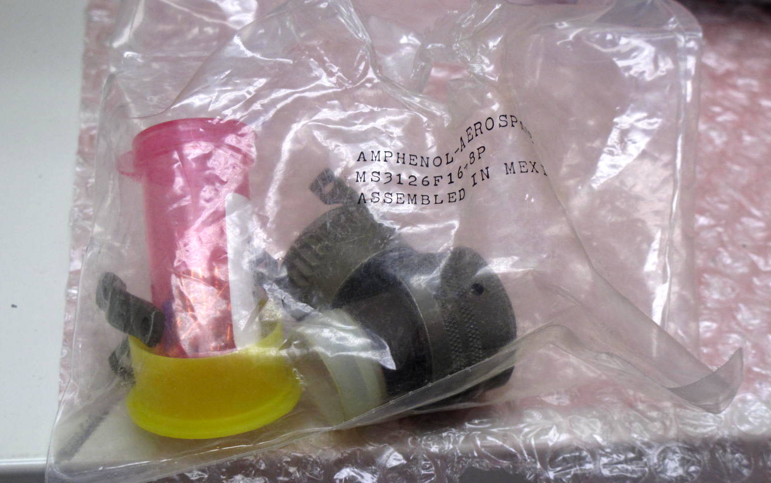 Amphenol MS3126F168P Miniature Cylindrical MultiPin and MilSpec