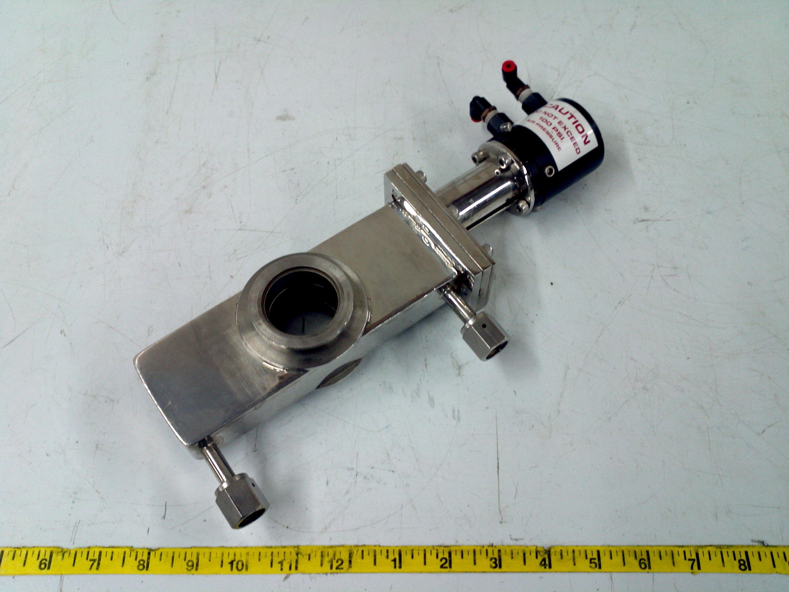 High Vacuum Apparatus 1229153 H16W Vacuum Apparatus with 1 1/2" Gate