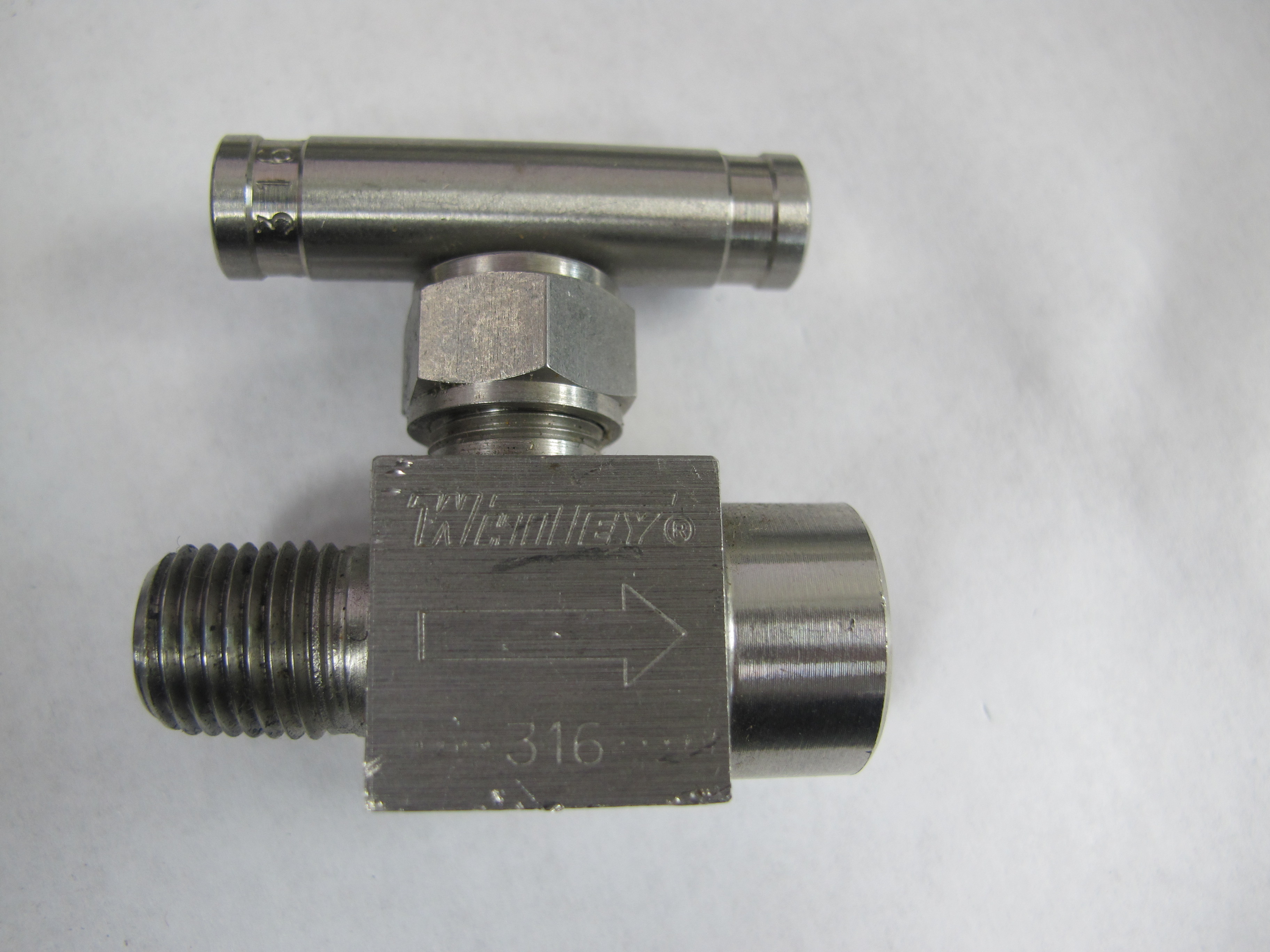 Swagelok, Whitey SS20VM4F4 Stainless Steel Integral Needle