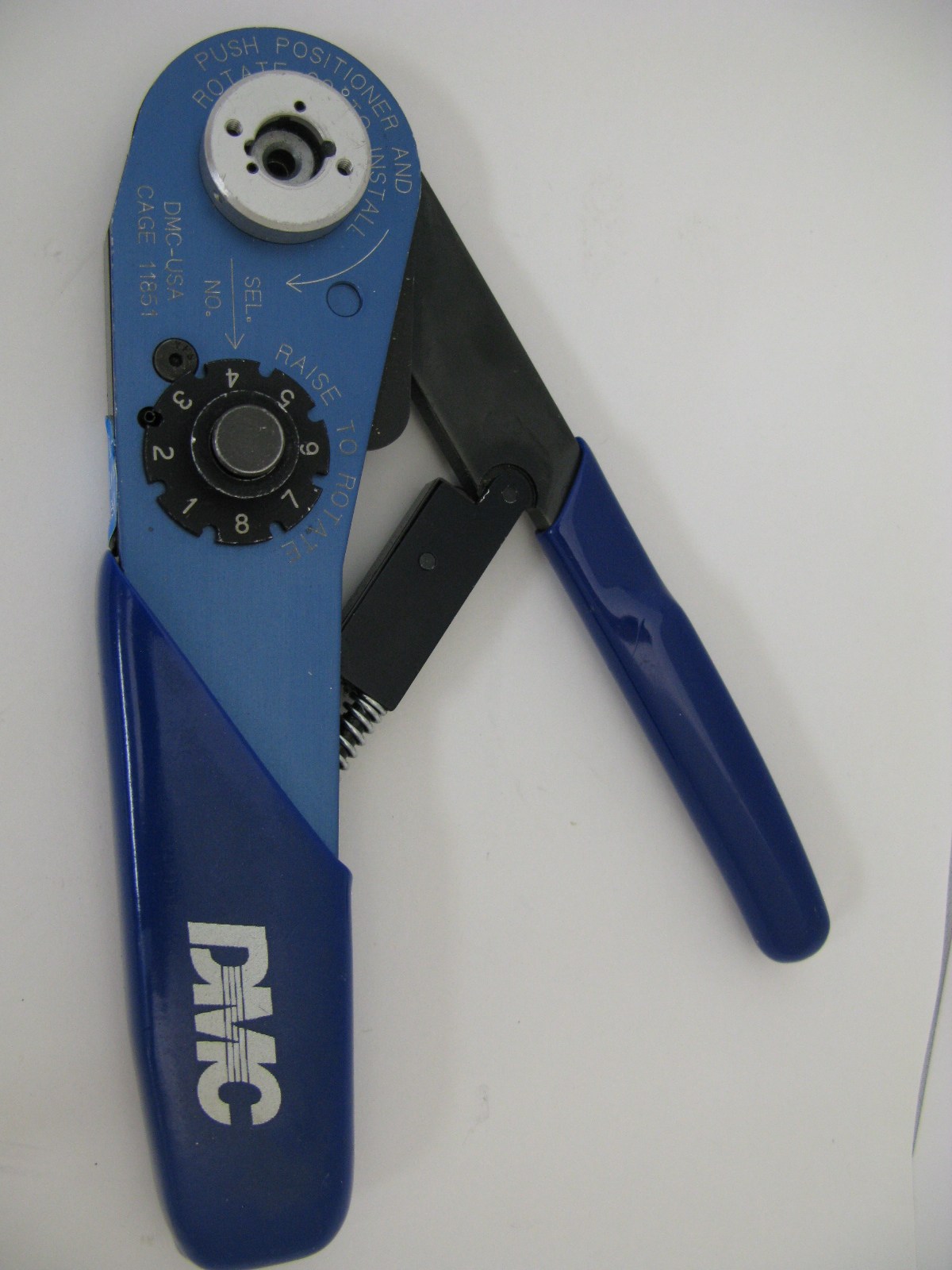 DMC AFM8 Crimping Tool M22520/201 Crimp Insertion and Extraction