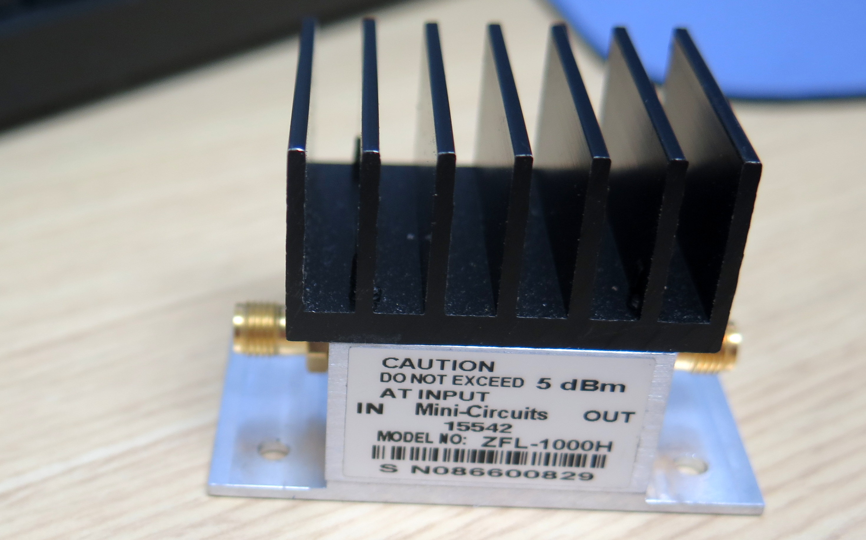 MiniCircuits ZFL1000H Coaxial Amplifier Coaxial Microwaves BMI